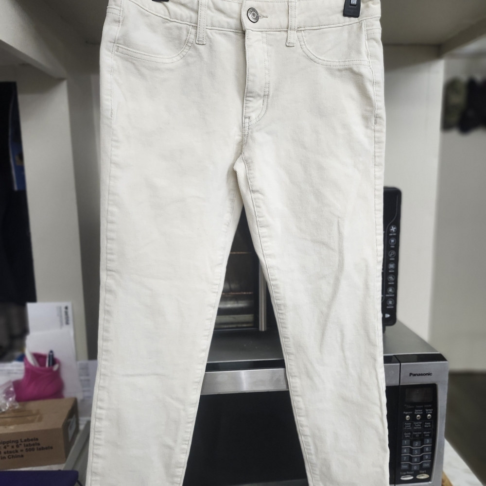 American Eagle Outfitters Cream Pants